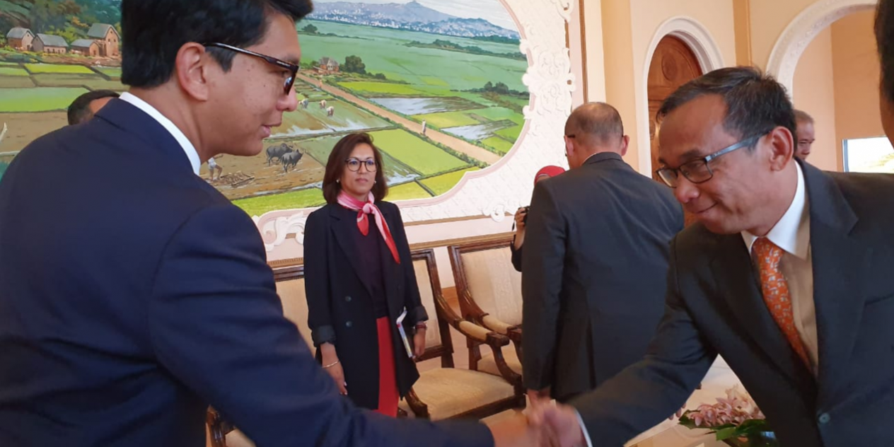 Kunjungan kerja PT. INKA (Persero) dan Kementrian BUMN ke Madagaskar