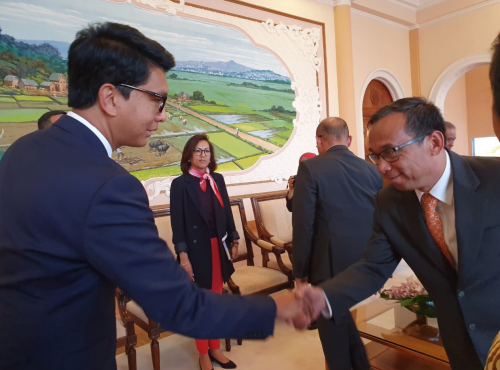 Kunjungan kerja PT. INKA (Persero) dan Kementrian BUMN ke Madagaskar